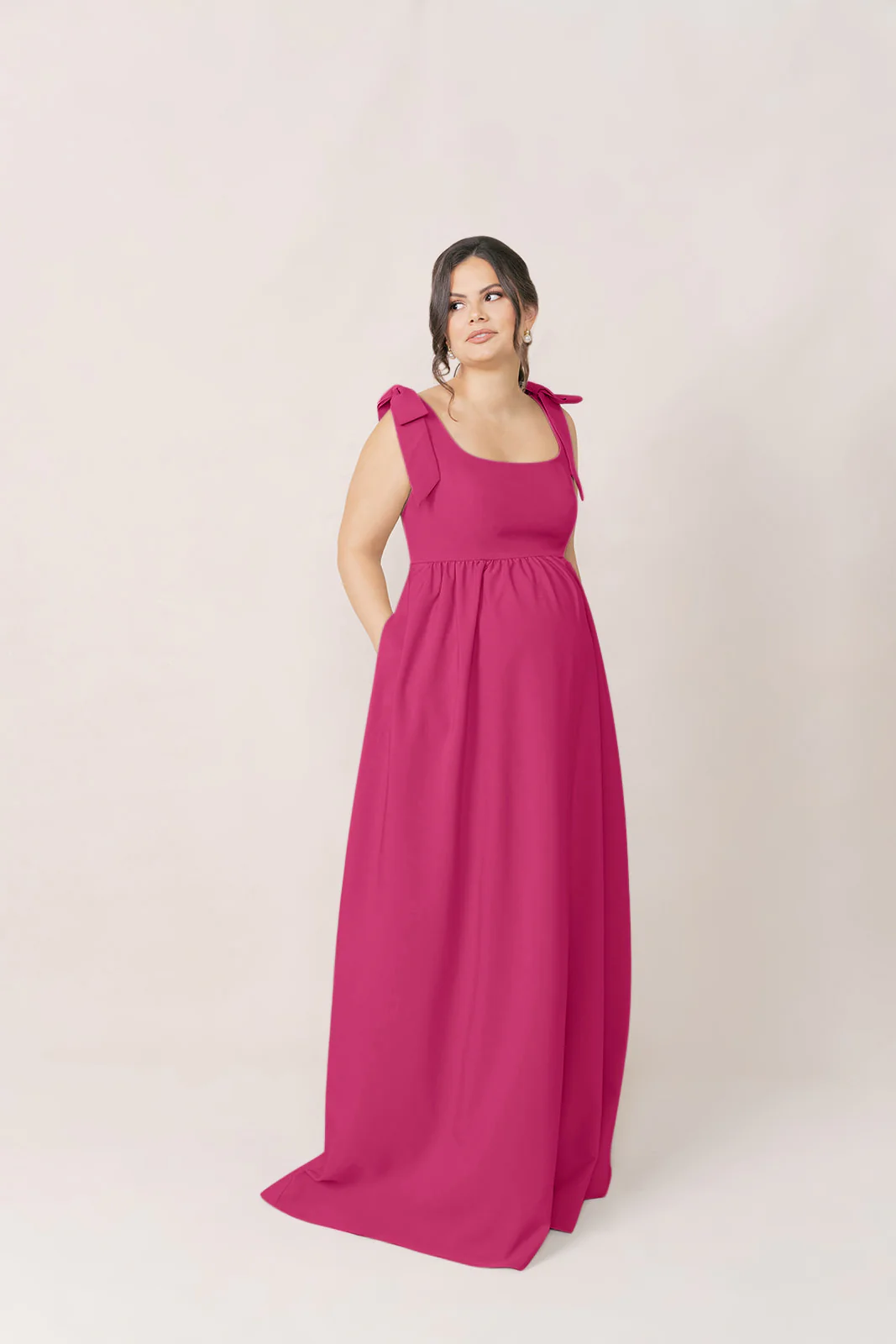 Maternity Bowie Crepe Dress | Made To Order - Image 20