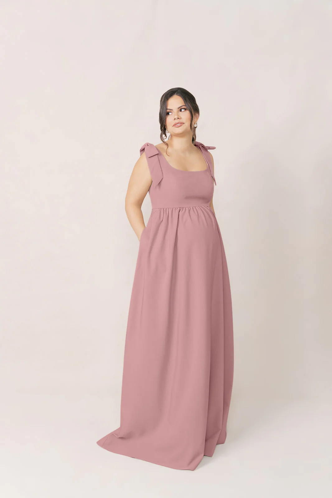 Maternity Bowie Crepe Dress | Made To Order - Image 23