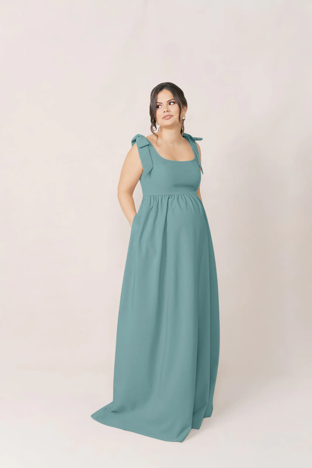 Maternity Bowie Crepe Dress | Made To Order - Image 24