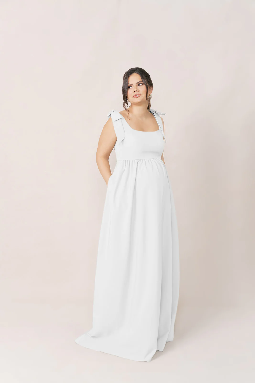Maternity Bowie Crepe Dress | Made To Order - Image 28