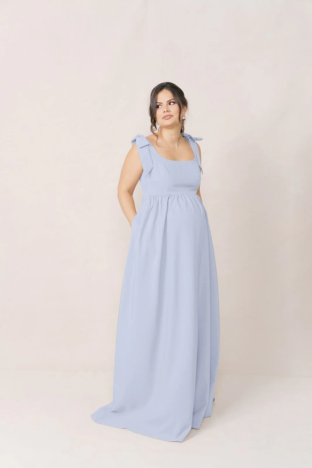 Maternity Bowie Crepe Dress | Made To Order - Image 34