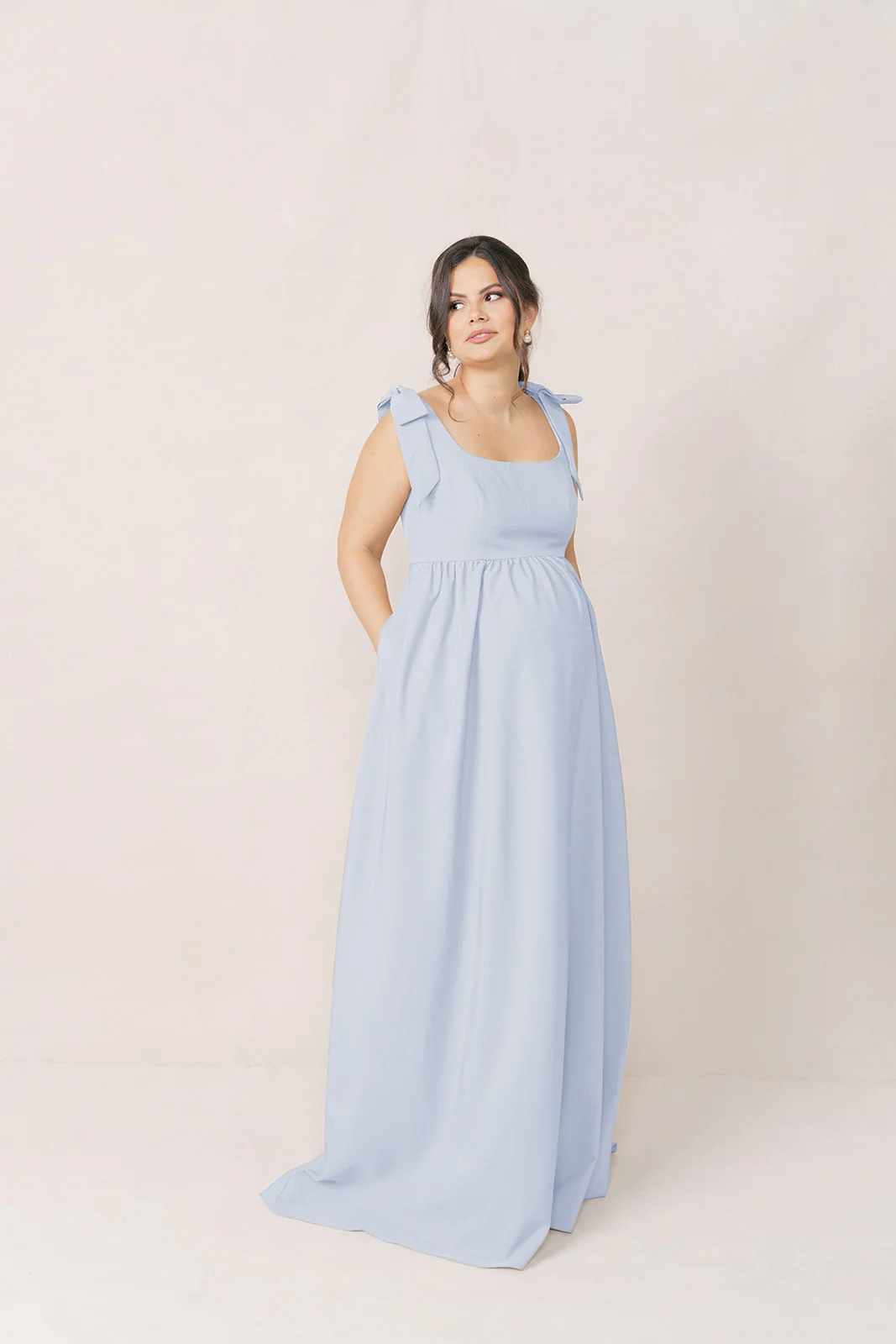 Maternity Bowie Crepe Dress | Made To Order - Image 35