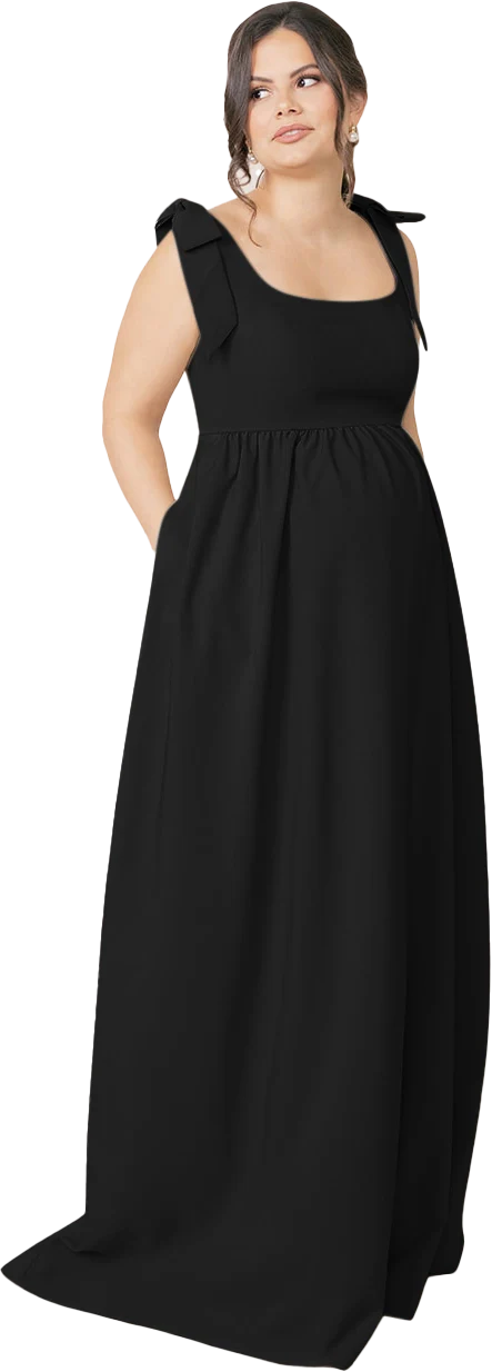 Maternity Bowie Crepe Dress | Made To Order - Image 39