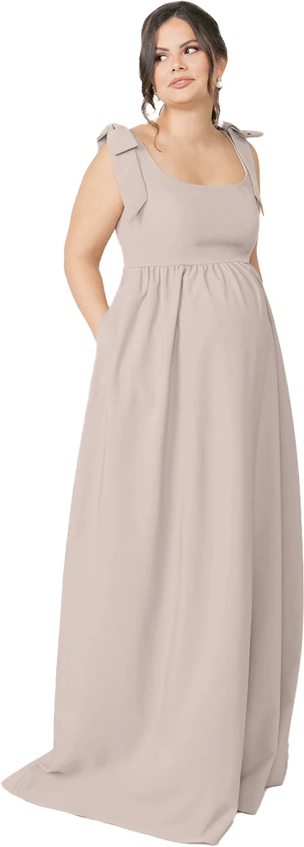 Maternity Bowie Crepe Dress | Made To Order - Image 47