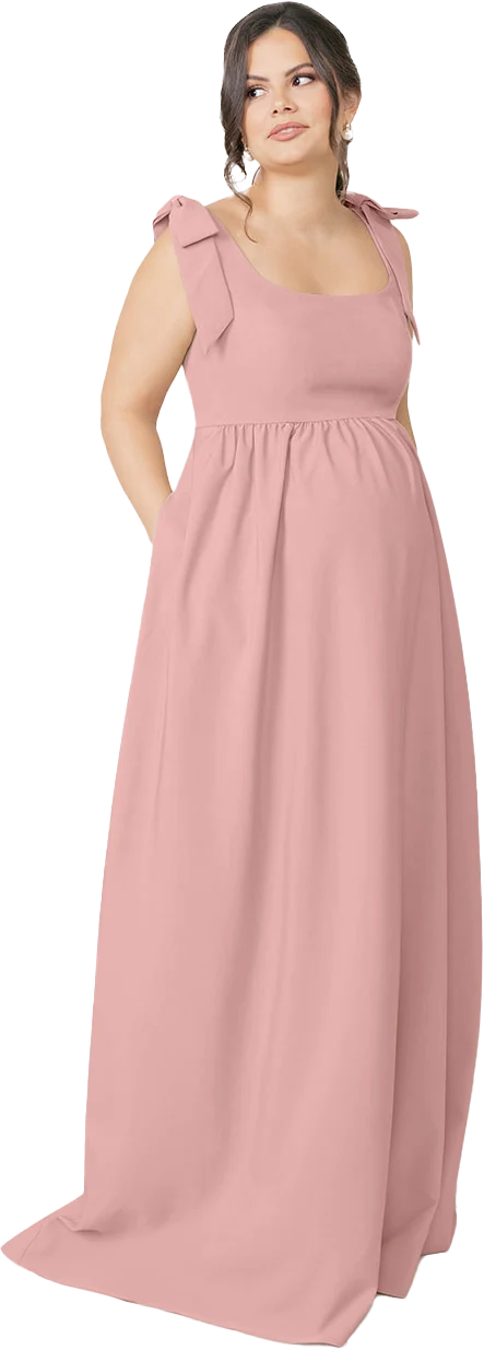 Maternity Bowie Crepe Dress | Made To Order - Image 60