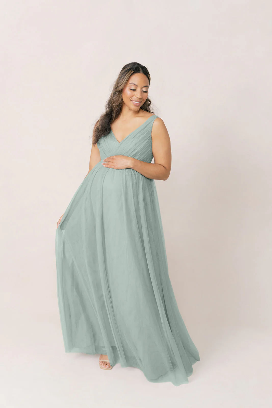 Maternity Jamie Tulle Dress | Made To Order - Image 30