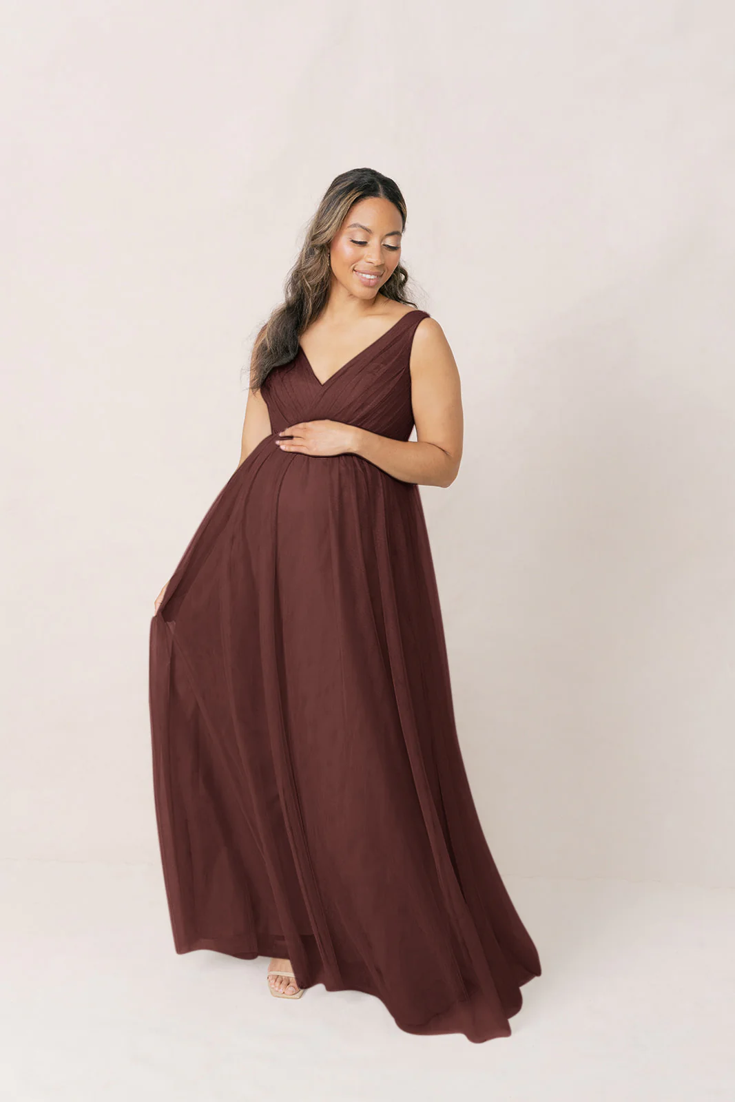 Maternity Jamie Tulle Dress | Made To Order - Image 34