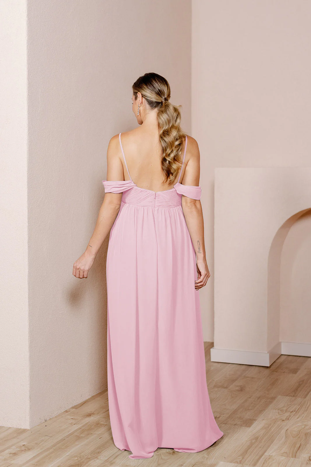 Maternity Kennedy Chiffon Convertible Dress | Made To Order - Image 102