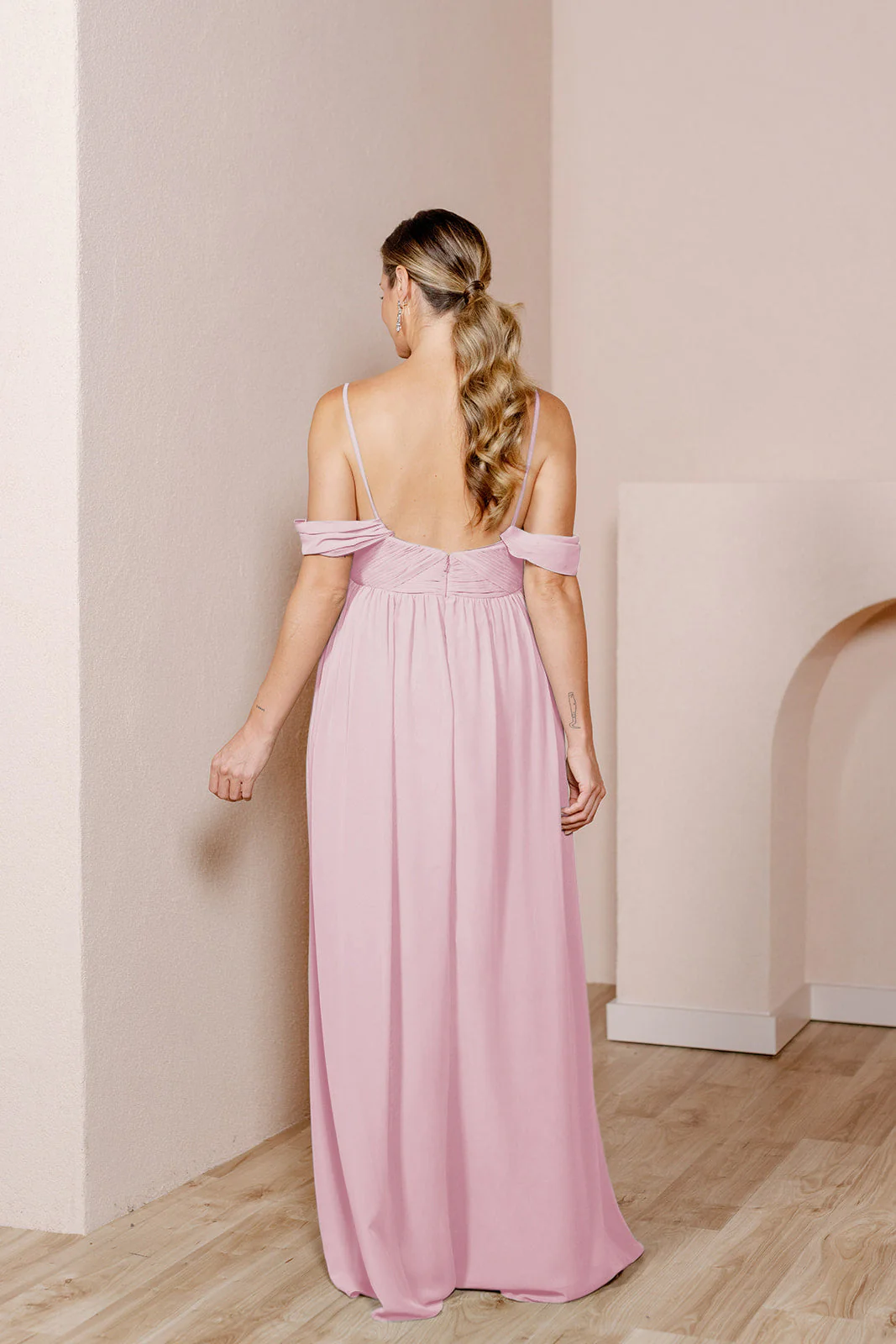 Maternity Kennedy Chiffon Convertible Dress | Made To Order - Image 105