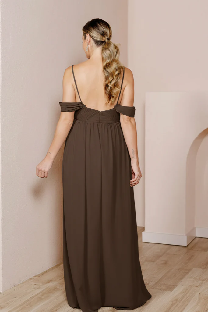 Maternity Kennedy Chiffon Convertible Dress | Made To Order - Image 110