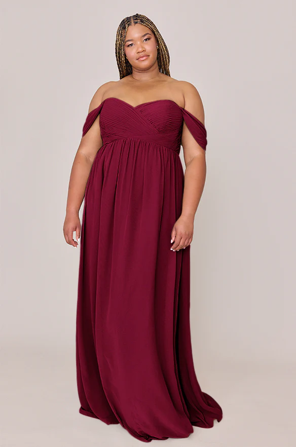 Maternity Kennedy Chiffon Convertible Dress | Made To Order - Image 12