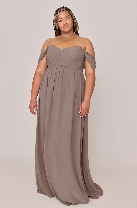 Maternity Kennedy Chiffon Convertible Dress | Made To Order - Image 25