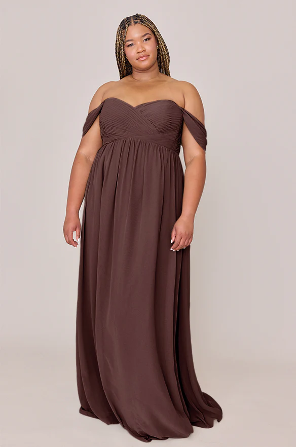 Maternity Kennedy Chiffon Convertible Dress | Made To Order - Image 28