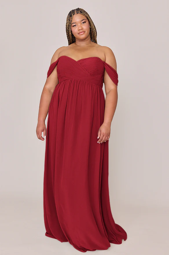 Maternity Kennedy Chiffon Convertible Dress | Made To Order - Image 33