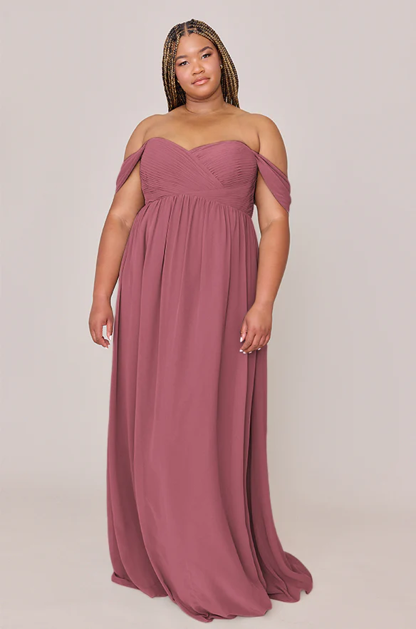 Maternity Kennedy Chiffon Convertible Dress | Made To Order - Image 40