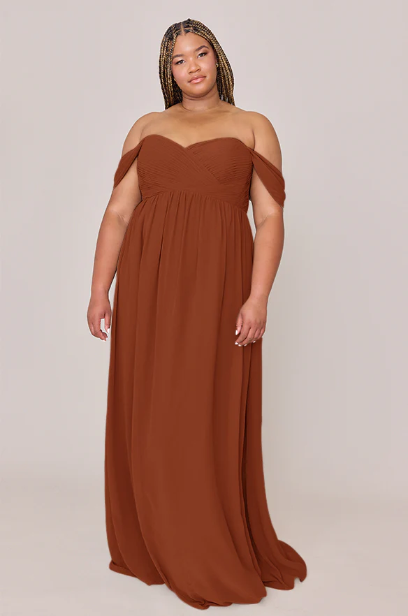 Maternity Kennedy Chiffon Convertible Dress | Made To Order - Image 41