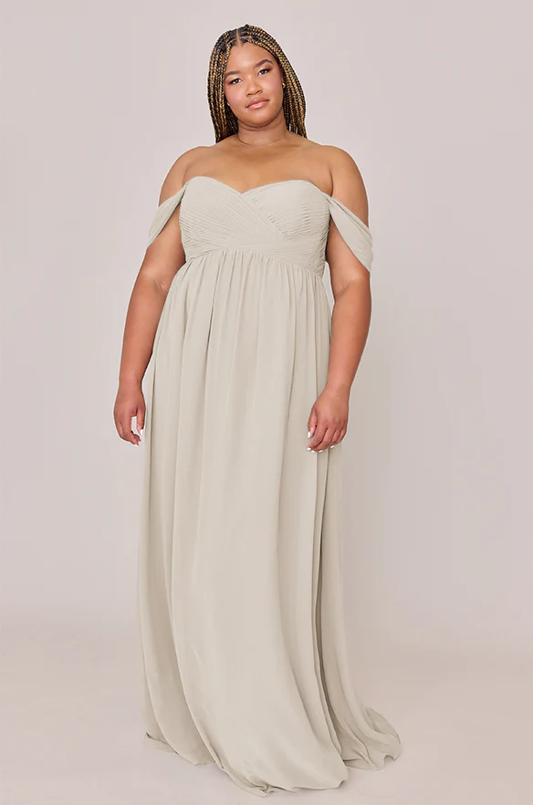 Maternity Kennedy Chiffon Convertible Dress | Made To Order - Image 44