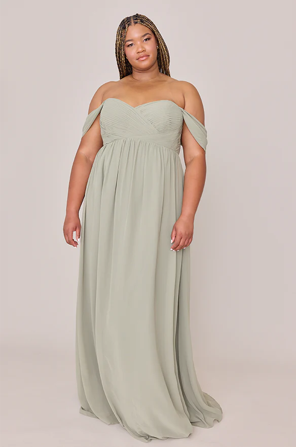 Maternity Kennedy Chiffon Convertible Dress | Made To Order - Image 45