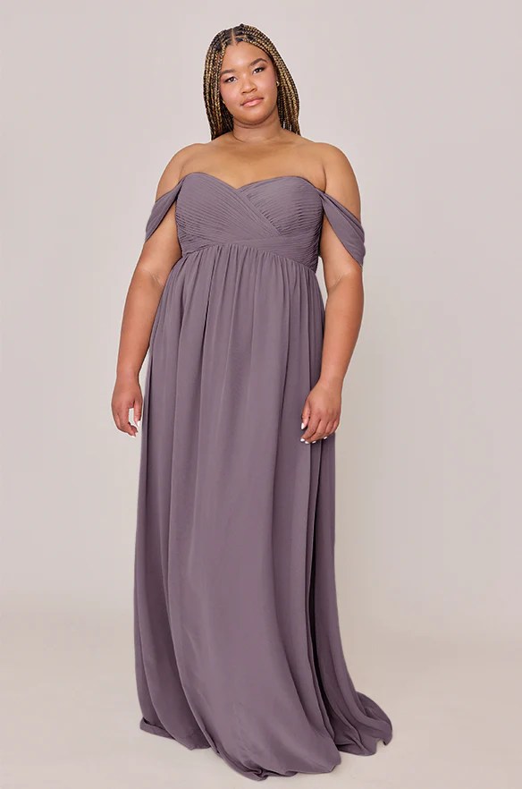 Maternity Kennedy Chiffon Convertible Dress | Made To Order - Image 48