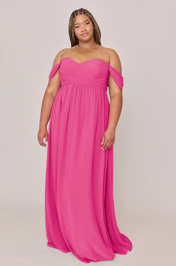 Maternity Kennedy Chiffon Convertible Dress | Made To Order - Image 54