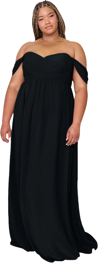 Maternity Kennedy Chiffon Convertible Dress | Made To Order - Image 55