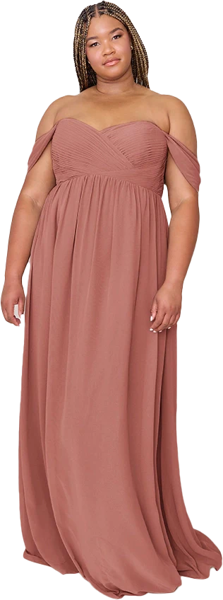 Maternity Kennedy Chiffon Convertible Dress | Made To Order - Image 65