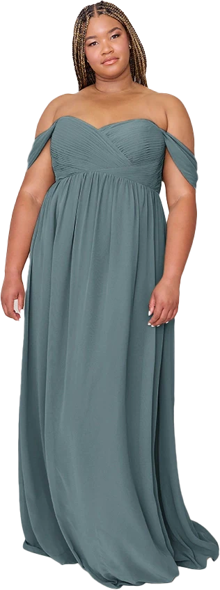 Maternity Kennedy Chiffon Convertible Dress | Made To Order - Image 68