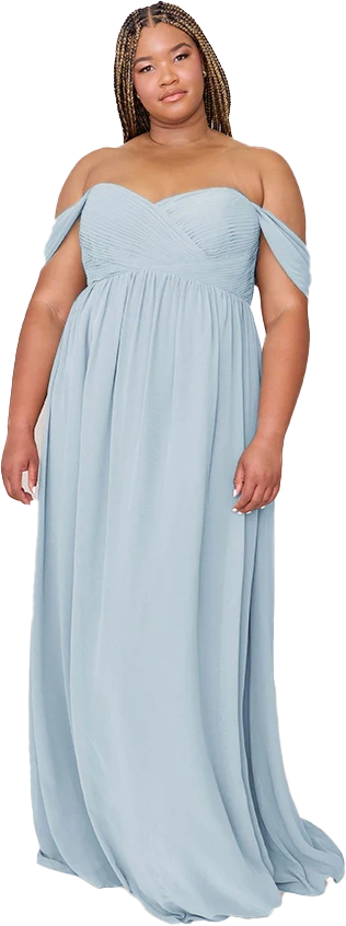Maternity Kennedy Chiffon Convertible Dress | Made To Order - Image 73