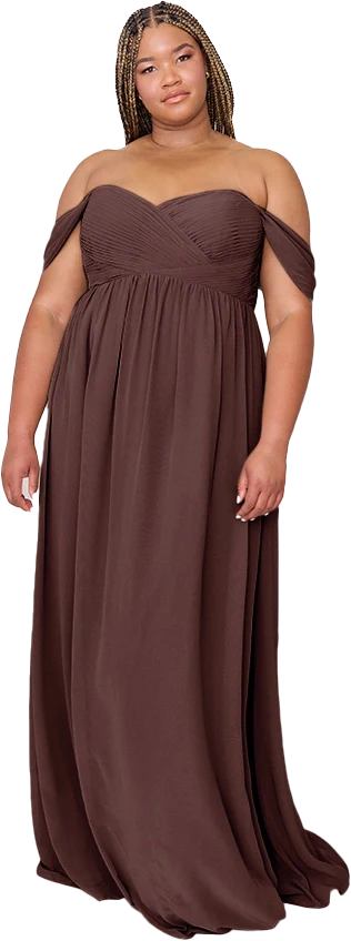 Maternity Kennedy Chiffon Convertible Dress | Made To Order - Image 75