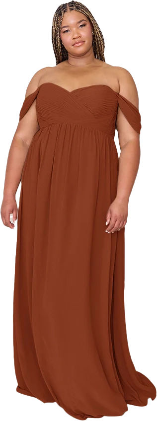 Maternity Kennedy Chiffon Convertible Dress | Made To Order - Image 88