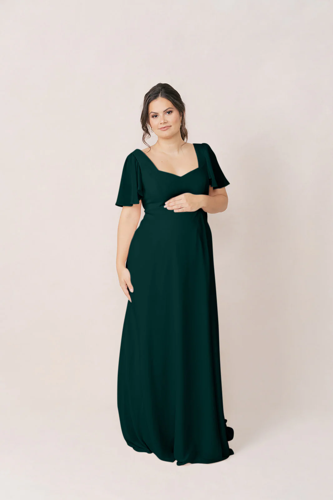 Maternity Madeline Convertible Chiffon Dress | Made To Order - Image 12