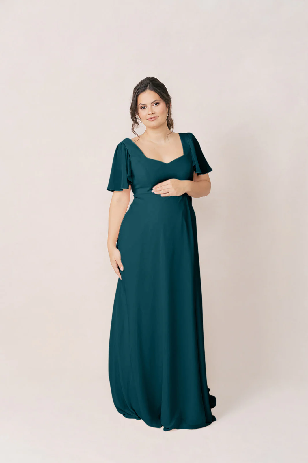 Maternity Madeline Convertible Chiffon Dress | Made To Order - Image 23