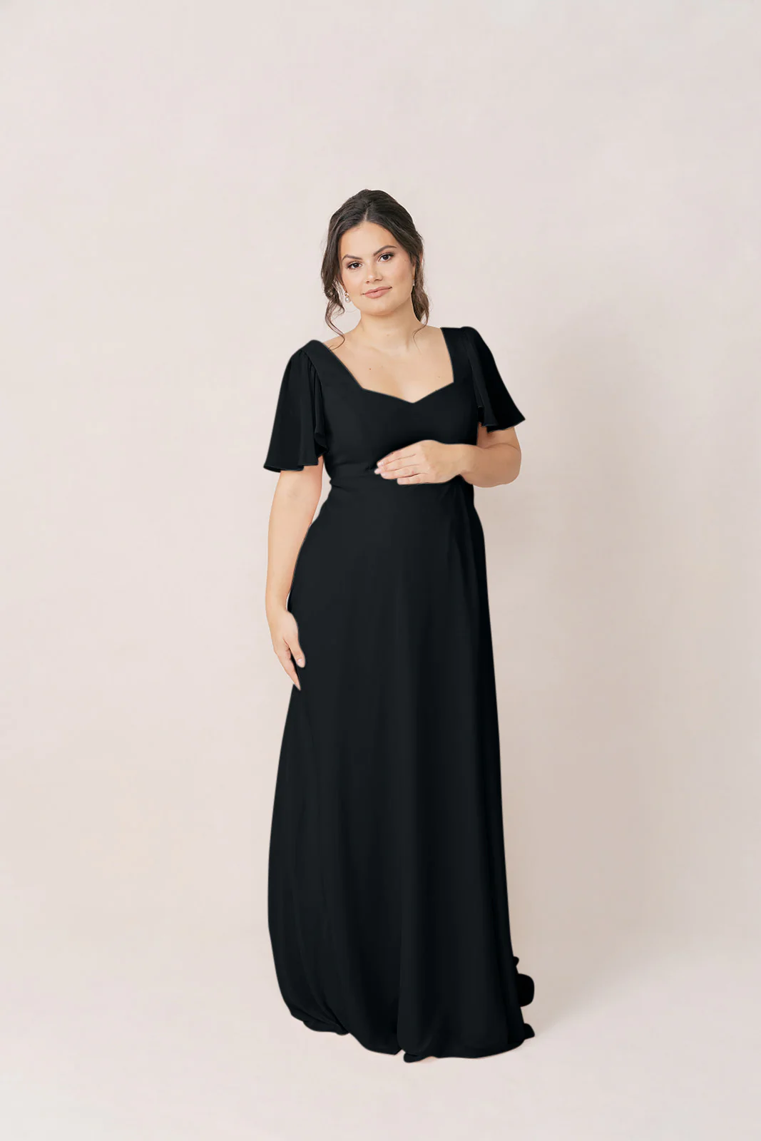 Maternity Madeline Convertible Chiffon Dress | Made To Order - Image 5