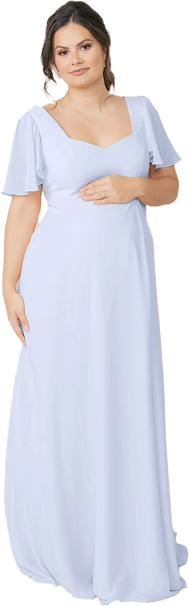 Maternity Madeline Convertible Chiffon Dress | Made To Order - Image 81
