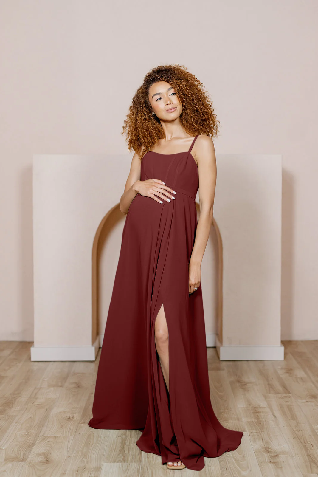 Maternity Nova Chiffon Dress | Made To Order - Image 12