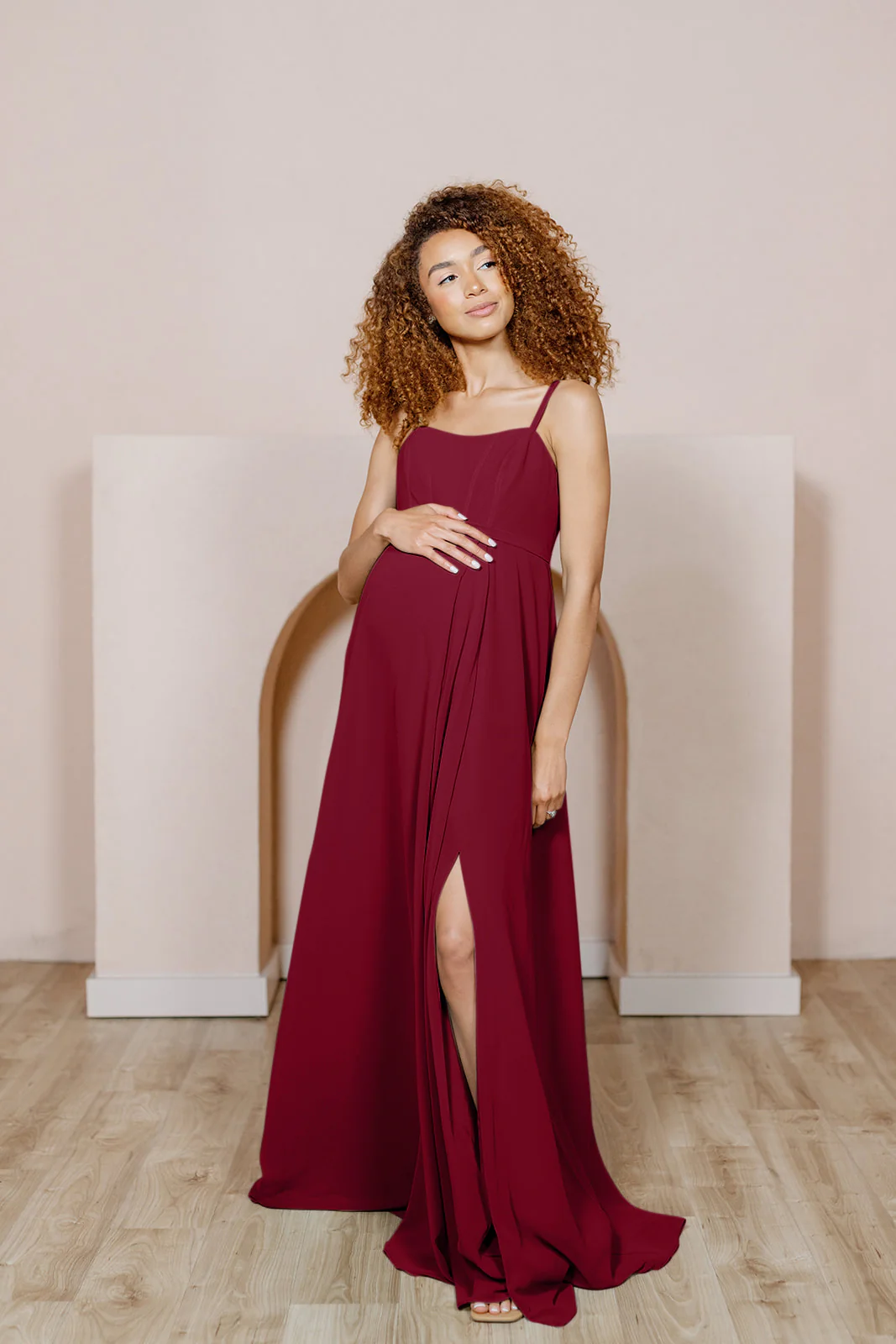 Maternity Nova Chiffon Dress | Made To Order - Image 22
