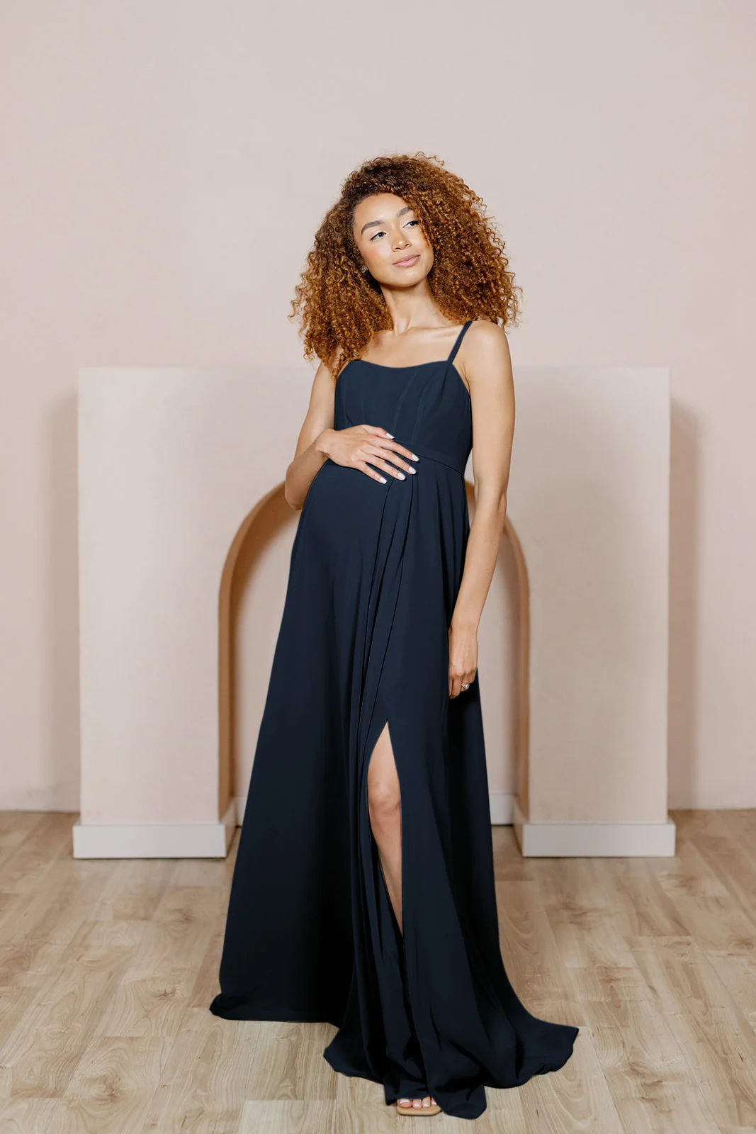 Maternity Nova Chiffon Dress | Made To Order - Image 27