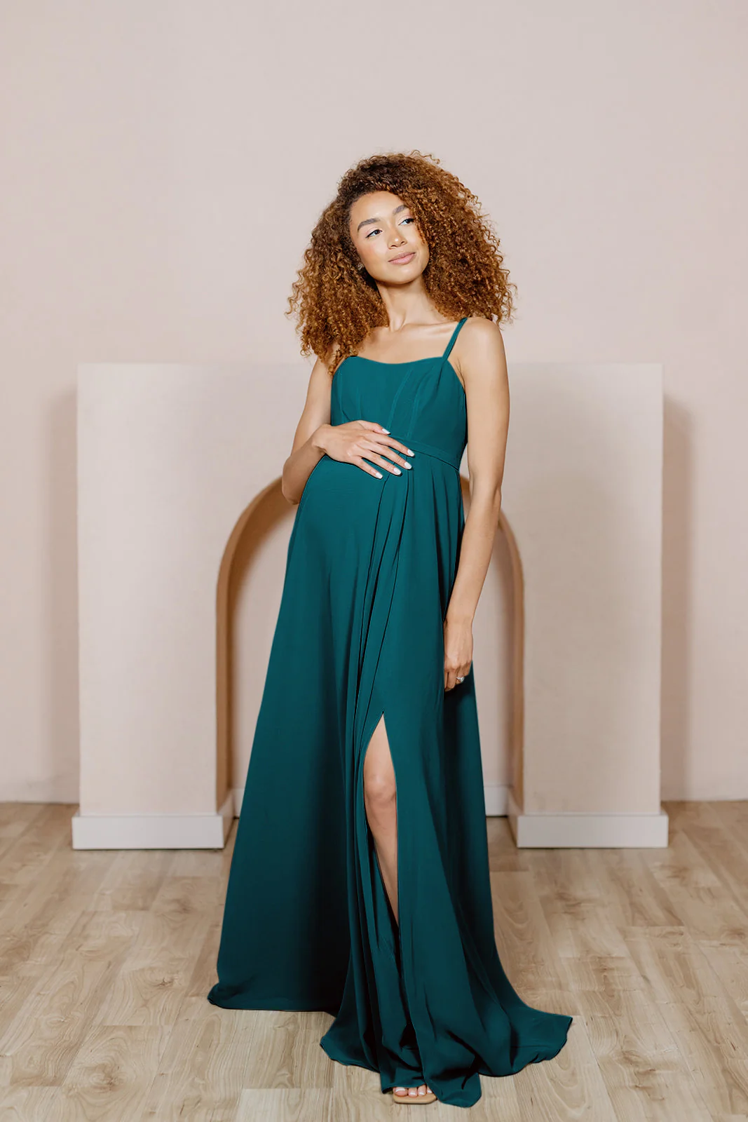 Maternity Nova Chiffon Dress | Made To Order - Image 42