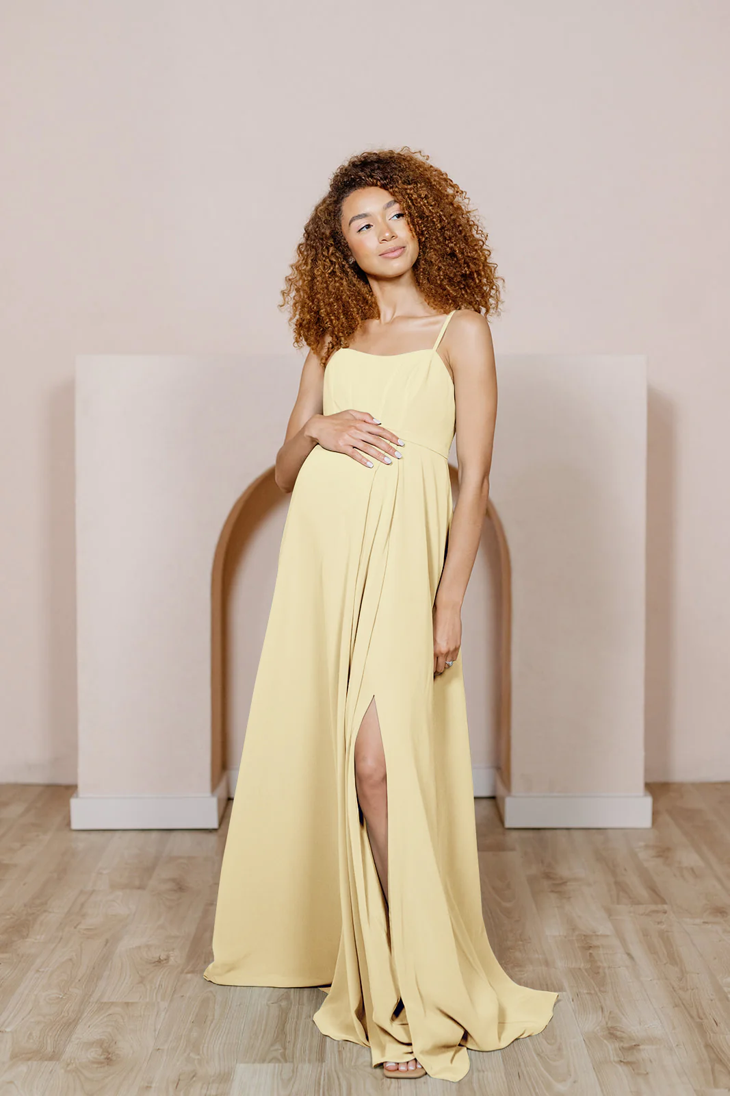 Maternity Nova Chiffon Dress | Made To Order - Image 52