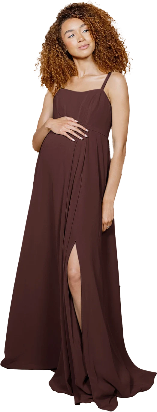Maternity Nova Chiffon Dress | Made To Order - Image 72
