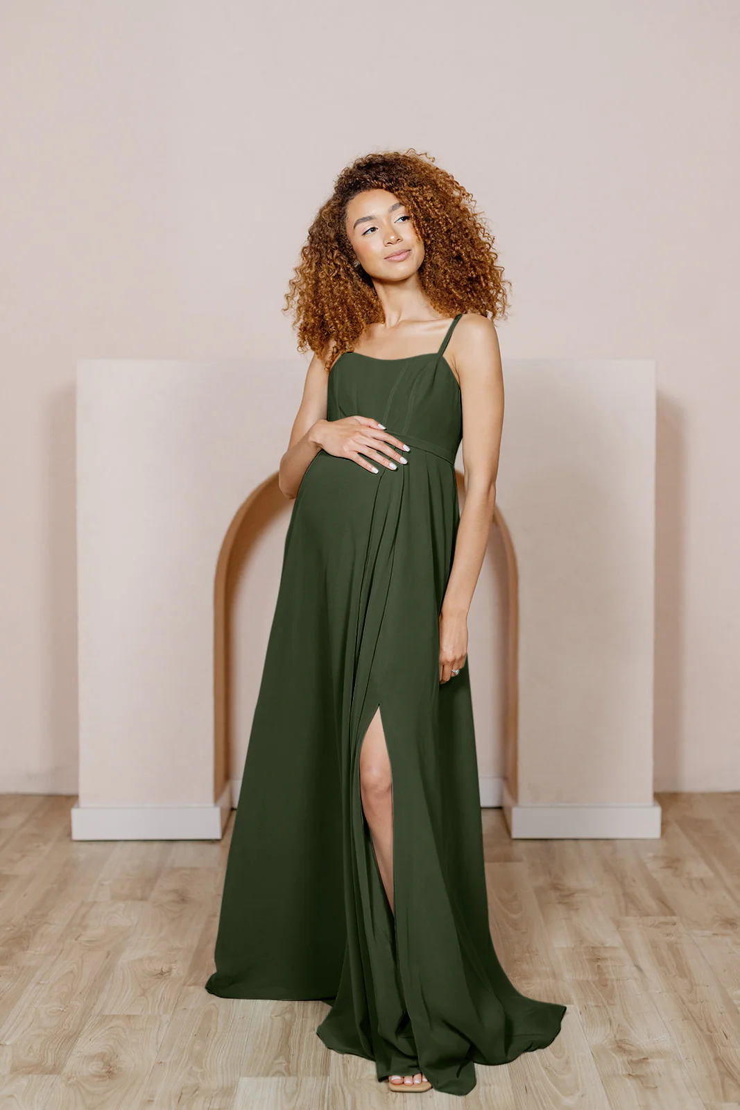 Maternity Nova Chiffon Dress | Made To Order - Image 8