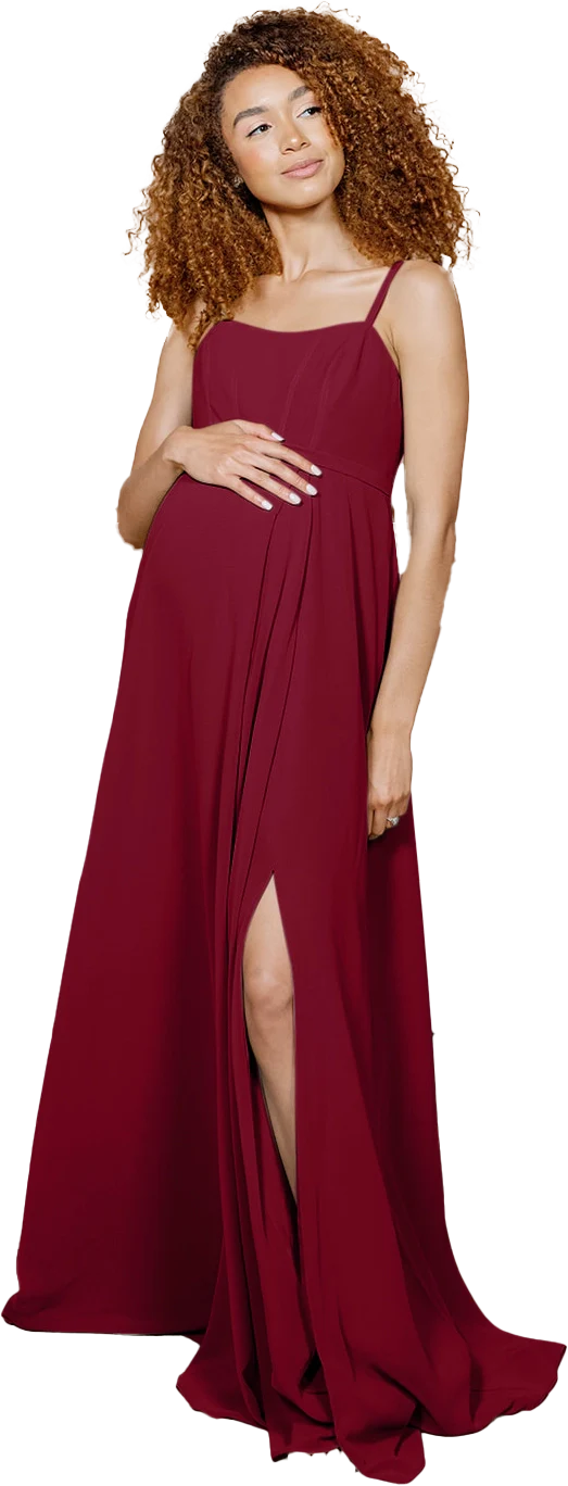 Maternity Nova Chiffon Dress | Made To Order - Image 94