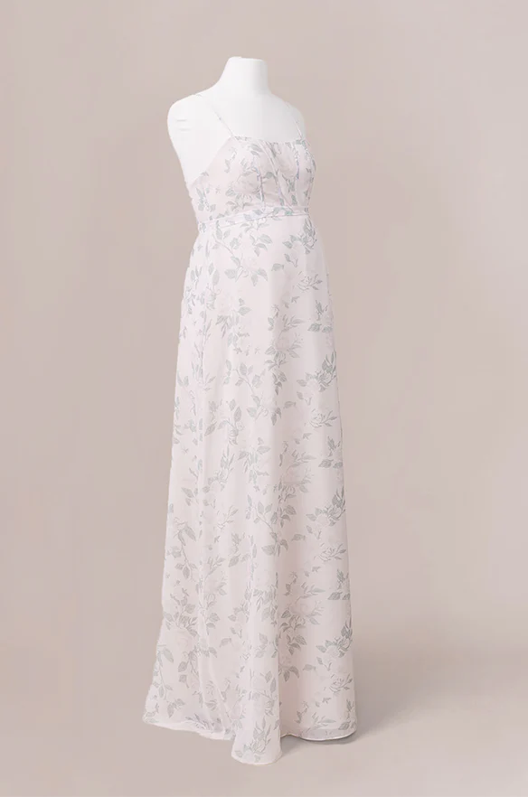 Maternity Nova Chiffon Floral Print Dress | Made To Order - Image 15