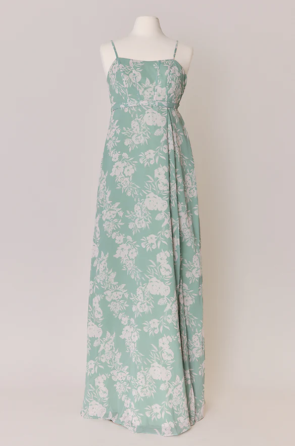 Maternity Nova Chiffon Floral Print Dress | Made To Order - Image 21