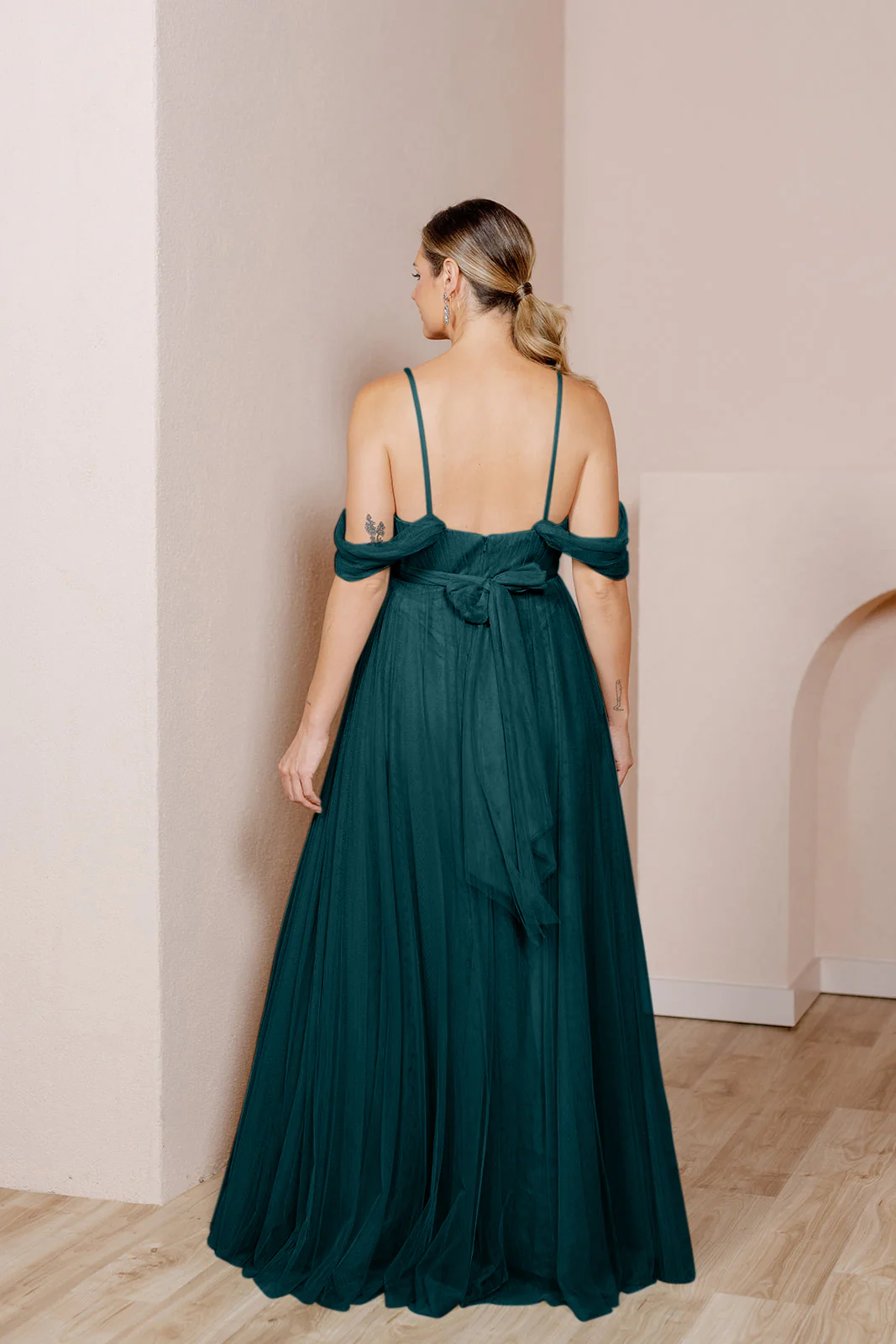 Maternity Rosalie Tulle Convertible Dress | Made To Order - Image 16