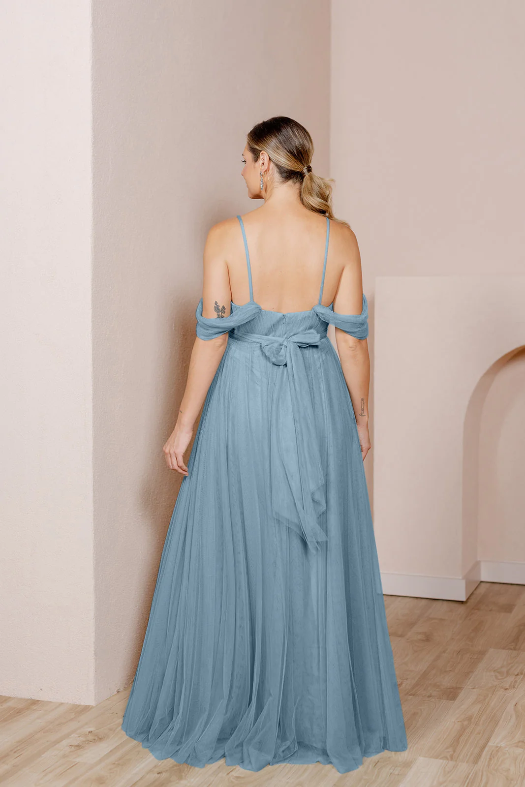 Maternity Rosalie Tulle Convertible Dress | Made To Order - Image 29