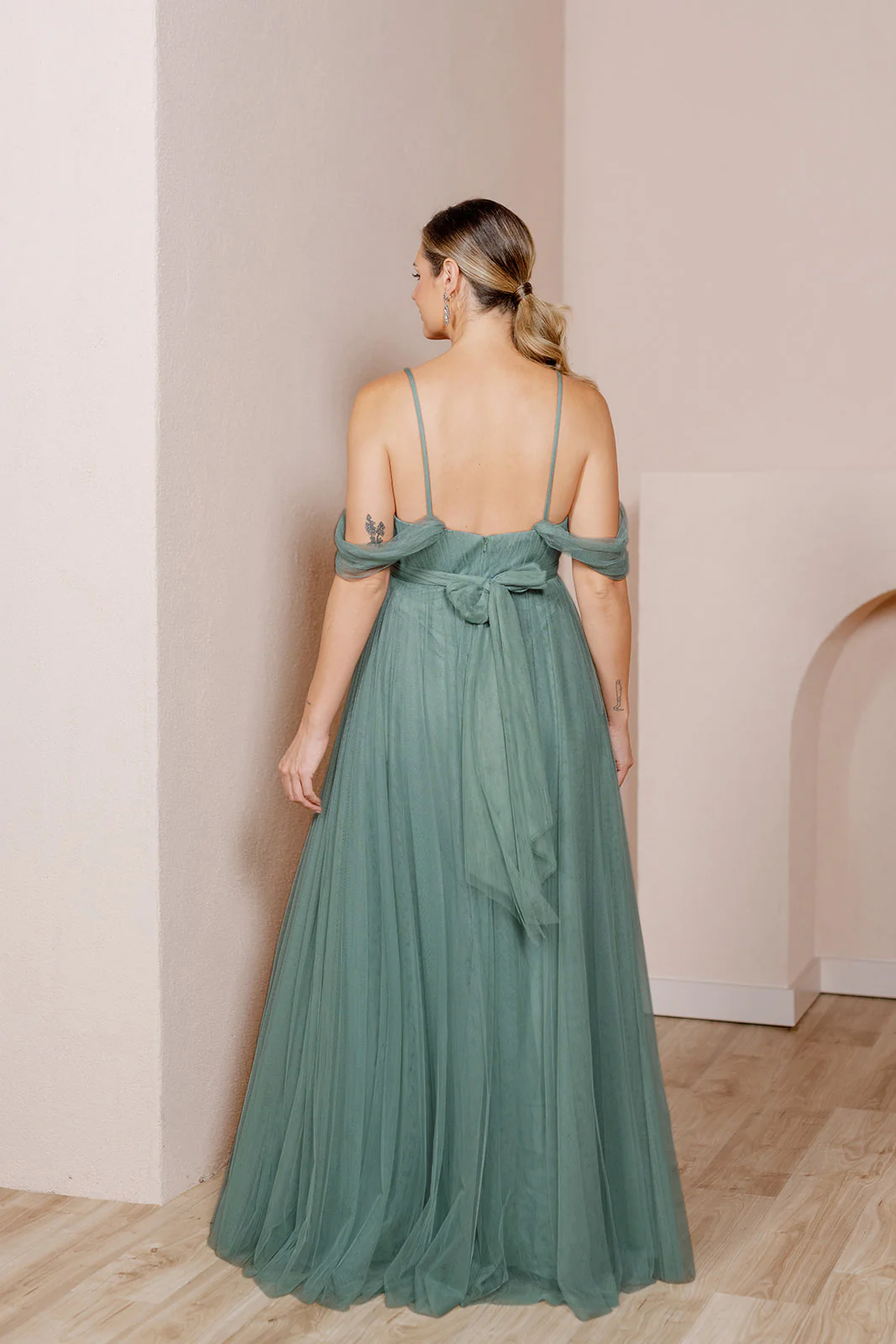 Maternity Rosalie Tulle Convertible Dress | Made To Order - Image 41