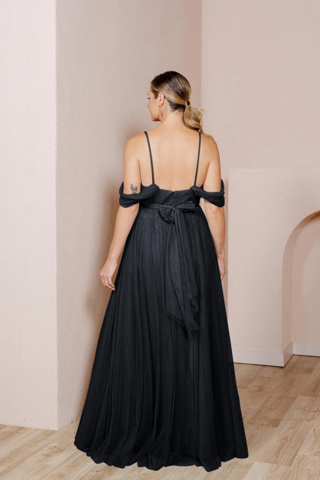 Maternity Rosalie Tulle Convertible Dress | Made To Order - Image 6