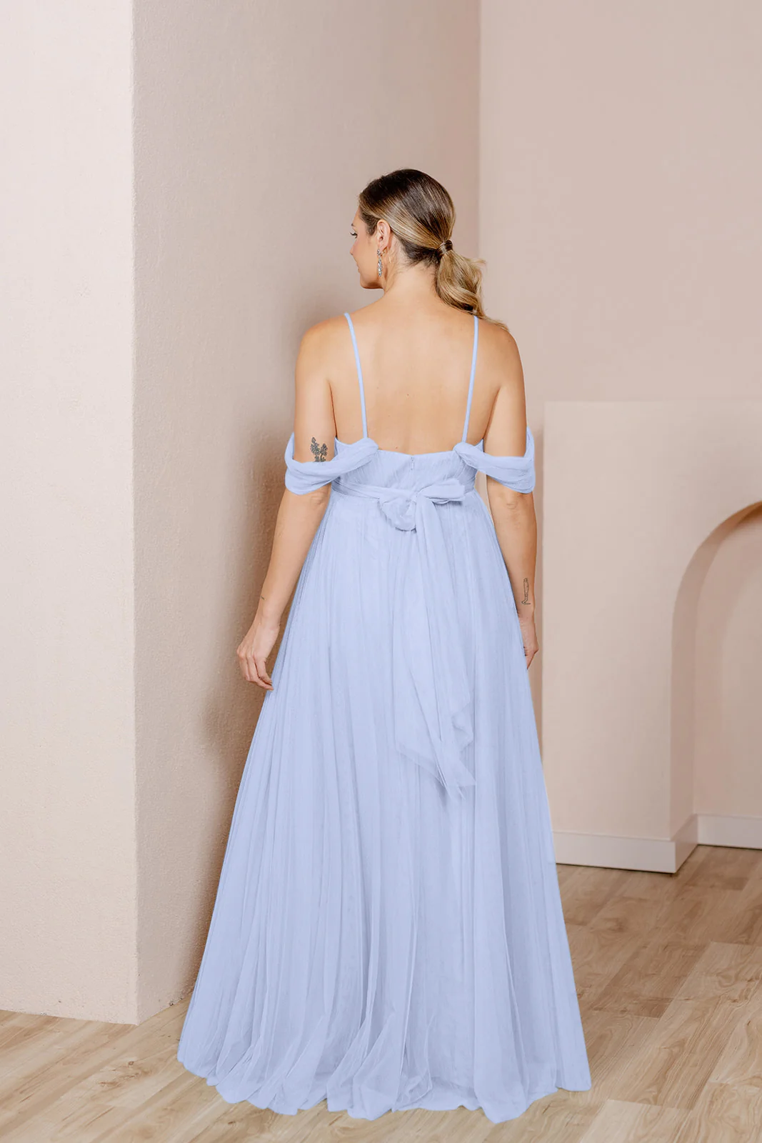 Maternity Rosalie Tulle Convertible Dress | Made To Order - Image 73
