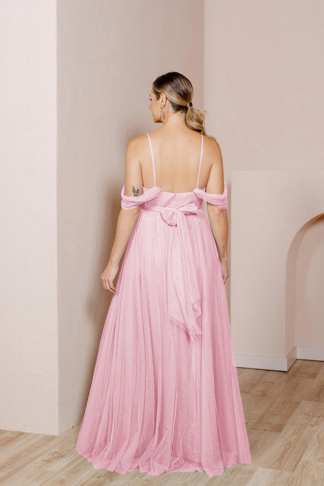 Maternity Rosalie Tulle Convertible Dress | Made To Order - Image 78